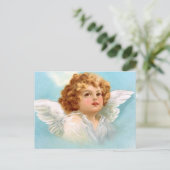 Clapsaddle: Charming New Year Angel シーズンポストカード (スタンド正面)