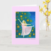 Clara Greeting Card (customizable) カード (黄色い花)