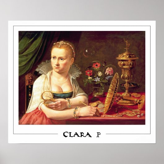 Clara Peeters Zedign Art Poster #14 ポスター (正面)