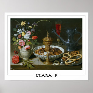 Clara Peeters Zedign Art Poster #2 ポスター