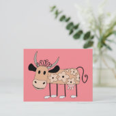 Clara the Cowはがき ポストカード (スタンド正面)