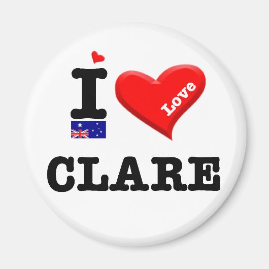 CLARE – 大好き マグネット (正面)