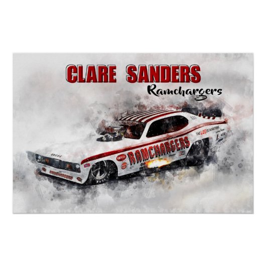Clare Sanders Ramchargers ポスター (正面)