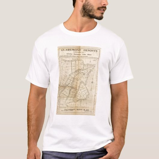 Claremontの高さ Tシャツ (正面)