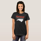 Claremont North Carolina USA State America Travel Tシャツ (正面フル)