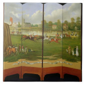 Clarenceの金ゴールドのコップのための競争の開始の タイル (正面)