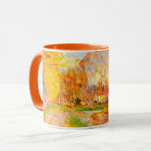 Clarence Gagnon art, Canal du Loing, Morett マグカップ (正面左)