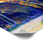 Clarence Gagnon art, Evening, Siena ポスター (角)