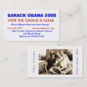 Clarence GillispieのコミュニティActi… -カスタマイズ 名刺 (正面/裏面)