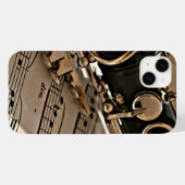 Clarinetクローズアップ Case-Mate iPhoneケース (裏面 (横))