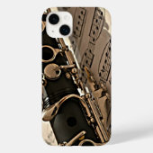 Clarinetクローズアップ Case-Mate iPhoneケース (裏面)