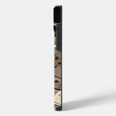 Clarinetクローズアップ iPhoneケース (左側面)