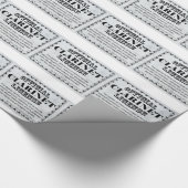 Clarinetライセンス ラッピングペーパー (角)