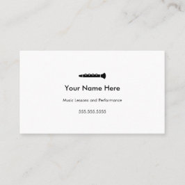 Clarinet名刺#2 名刺