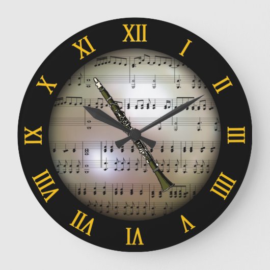 Clarinet ~ Background "Theミュージカル惑星" * ~ ラージ壁時計 (正面)