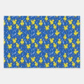 Clarinet Chick Clarinetsミュージックノート ラッピングペーパーシート (正面2)