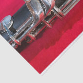 Clarinet on Red 薄葉紙 (詳細)
