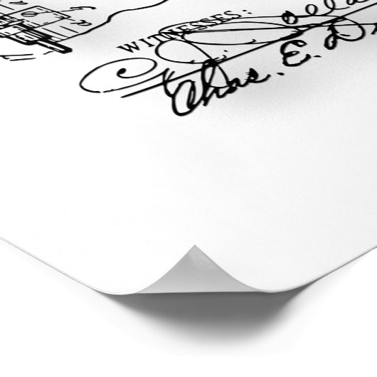 Clarinet Patent ポスター (角)