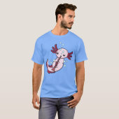 Clarinet Player Aolotl Lover Big Band Music Clarin Tシャツ (正面フル)