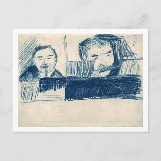 Clarinetist and Piccolo Player、Vincent van ゴッホ ポストカード (正面)