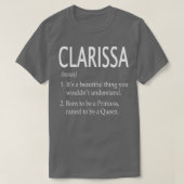 Clarissa名ギフト53 Tシャツ (デザイン正面)