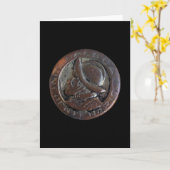 Claritasボタンイメージ1910カード カード (黄色い花)