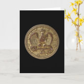 Claritasボタンイメージ1976カード カード (黄色い花)