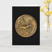 Claritasボタンイメージ1983カード カード (黄色い花)