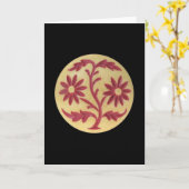 Claritasボタンイメージ1993カード カード (黄色い花)