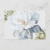 Clarity 空白のレシピカード エンクロージャーカード (裏面)