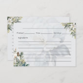 Clarity Basicレシピカード エンクロージャーカード (正面/裏面)