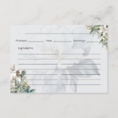 Clarity Basicレシピカード エンクロージャーカード (正面)