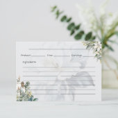 Clarity Basicレシピカード エンクロージャーカード (スタンド正面)