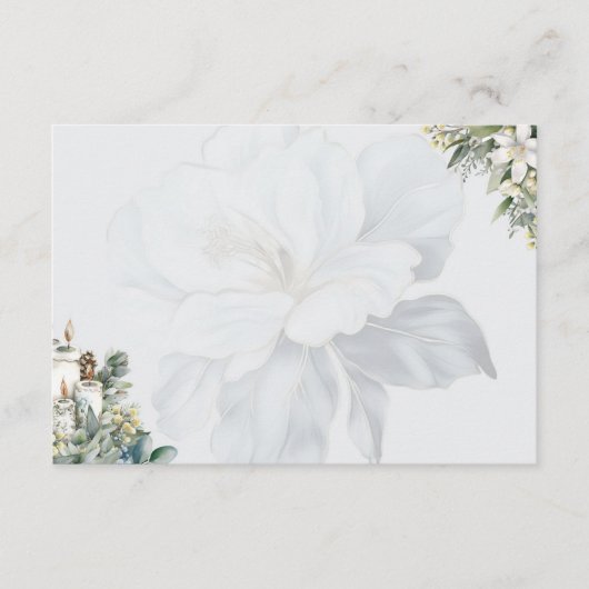 Clarity Basic空白のレシピカード エンクロージャーカード (正面)