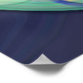 Clarity Mandala - Fractal Artworkプリント ポスター (角)