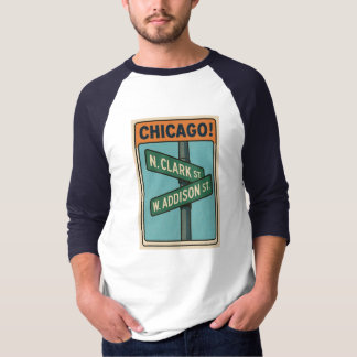 ClarkとAddison Basic 3/4スリーブTシャツ Tシャツ