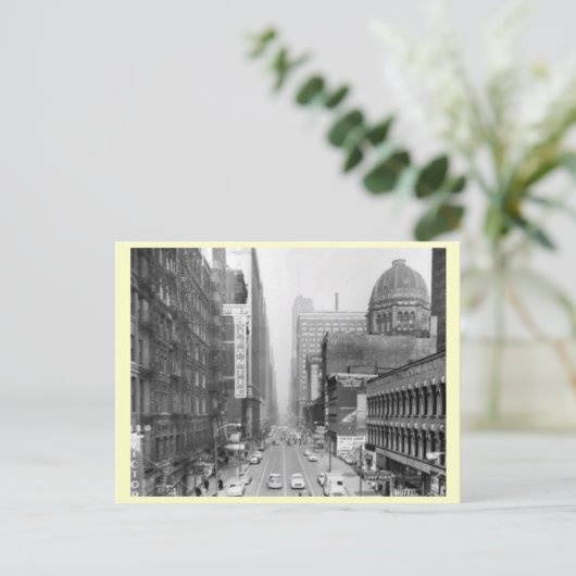 Clark St.,シカゴ,イリノイ州ヴィンテージ ポストカード (スタンド正面)