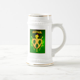 CLARKEのアイルランド家族HERALDIC SHIELD/CREST ビールジョッキ