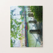 Clarkeクウェイのジグソーパズルのシンガポールの川の水辺地帯 ジグソーパズル (縦)