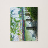 Clarkeクウェイのジグソーパズルのシンガポールの川の水辺地帯 ジグソーパズル (縦)