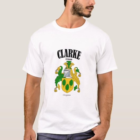 CLARKE Crest Translation & Meaning Tシャツ (正面)
