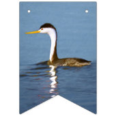Clark's Grebe'絵画s - Bird Artオリジナル バンティングフラッグ (第3の旗)