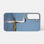 Clark's Grebe'絵画s - Bird Artオリジナル Samsung Galaxyケース (裏面横)