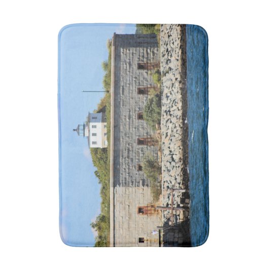 Clark's Point Light house, Massachusetts Bath Mat バスマット (正面縦)
