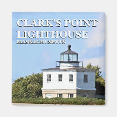 Clark's Point Light house, Massachusetts Magnet マグネット (正面)