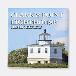 Clark's Point Light house, Massachusetts Magnet マグネット