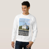 Clark's Point Light house, Massachusetts Sweatshir スウェットシャツ (正面フル)