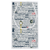 Clarkstonミシガン州のギフトバッグ スモールペーパーバッグ (裏面)