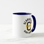 Clarkston High School Michigan Coffee Mug マグカップ (正面右)