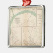 Clarksville、Tenn、ドルトン、Ga メタルオーナメント (左)